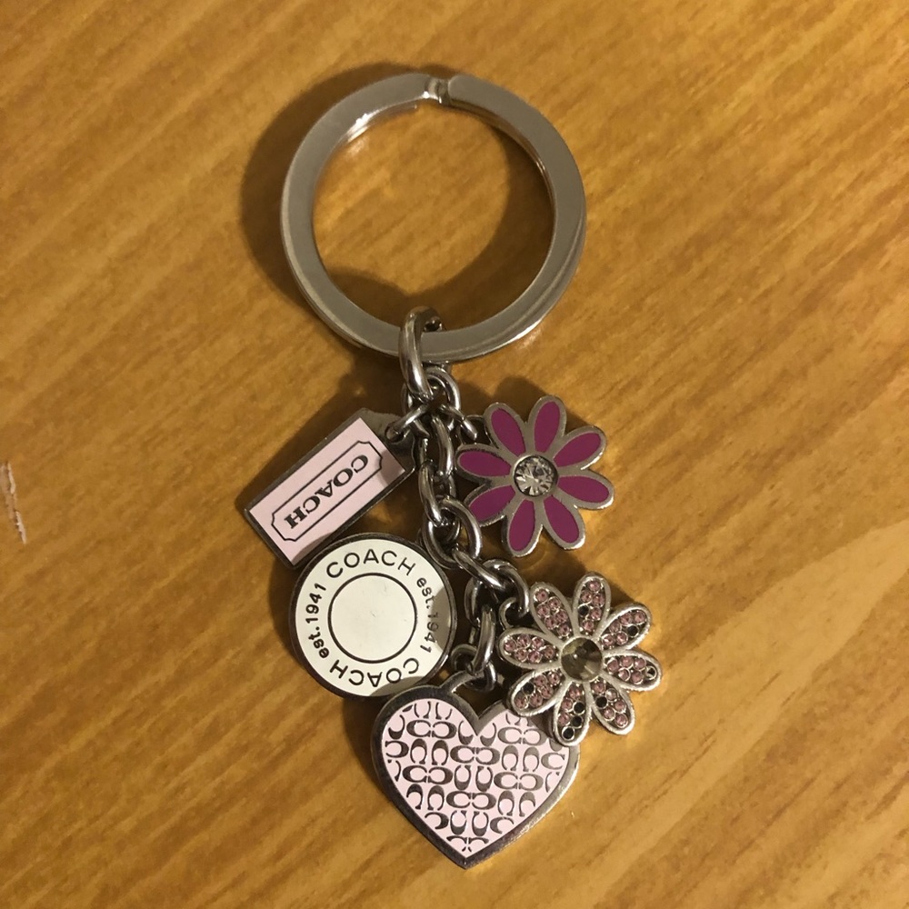 Cute coach keychain